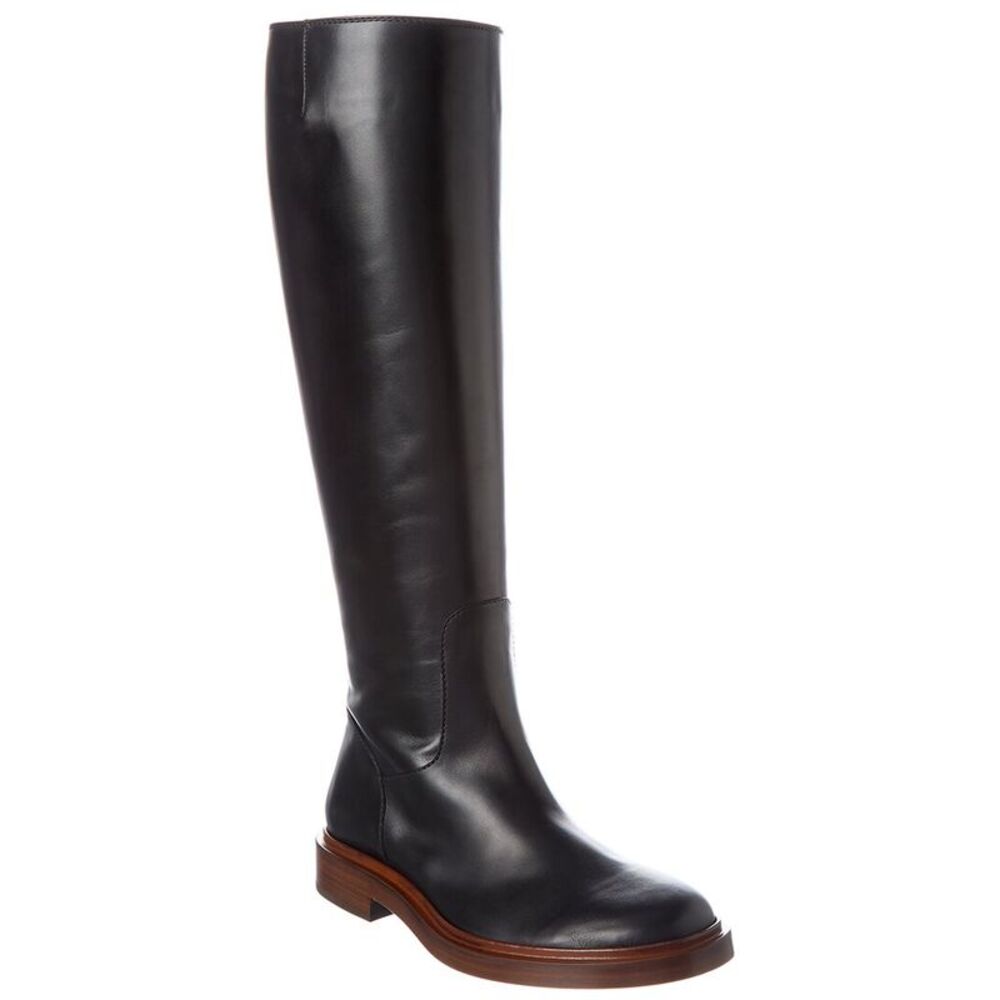 Tod’S Leather Boot, Black
